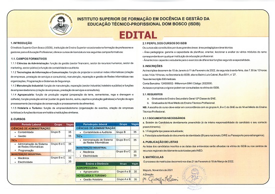 Edital – 2022
